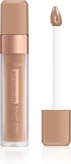 L’Oréal Paris Les Chocolate Ultra Matte Liquid Lippenstift - 844 Sweet Tooth -Cosmeticawinkel 520x1200 5