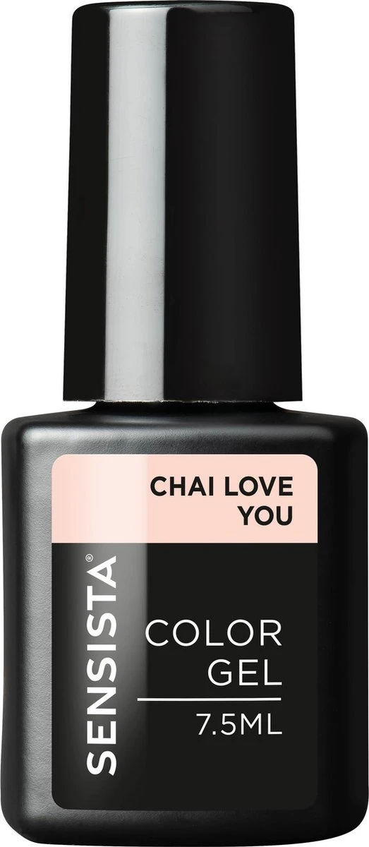 Sensista Color Gel Chai Love You - Nude/Transparant 4 Sensista Color Gel Chai Love You - Nude/Transparant - Afbeelding 4