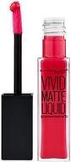 Maybelline Vivid Matte Liquid - 35 Rebel Red - Rood - Lippenstift -Cosmeticawinkel 530x1200