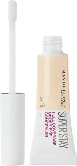 Maybelline SuperStay Under Eye Concealer - 15 Light – Matte Finish -Cosmeticawinkel 559x1200