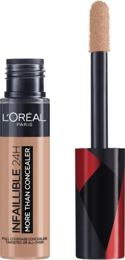 L'Oréal Paris - Infaillible More Than Concealer - 328 Linen - Langhoudende Concealer Met Een Hoge Dekking - 11ml 13 L'Oréal Paris - Infaillible More Than Concealer - 328 Linen - Langhoudende Concealer Met Een Hoge Dekking - 11ml -Cosmeticawinkel 575x1200