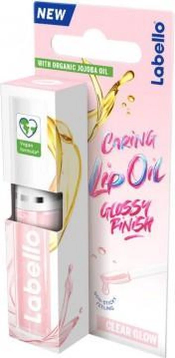 Labello Caring Lip Oil Clear Glow - 5.5 Ml 9 Labello Caring Lip Oil Clear Glow - 5.5 Ml - Afbeelding 9