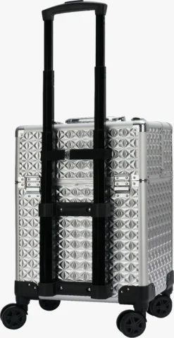 Beauty Koffer Zilver | Beautycase / Beautykoffer / Trolley Van Aluminium - 8 Wielen - Kapper Koffer - Tattoo Koffer - Nagel Koffer - Make-up Koffer -Cosmeticawinkel 617x1200 2