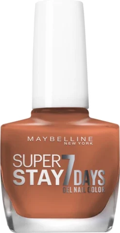 Maybelline SuperStay 7 Days Nagellak - 931 Brownstore - Nude - Glanzende Nagellak - 10 Ml