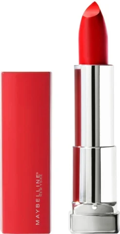 Maybelline Color Sensational Made For All Lippenstift - 382 Red For Me - Rood - Mat -Cosmeticawinkel 619x1200