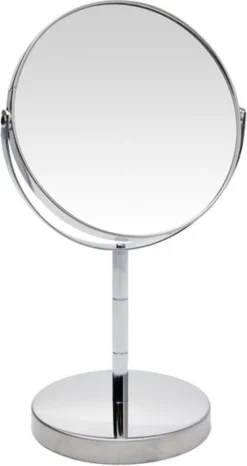 JY&K Make Up Spiegel - Dubbelzijdig - Rond - Staand -Cosmeticawinkel 636x1200 1