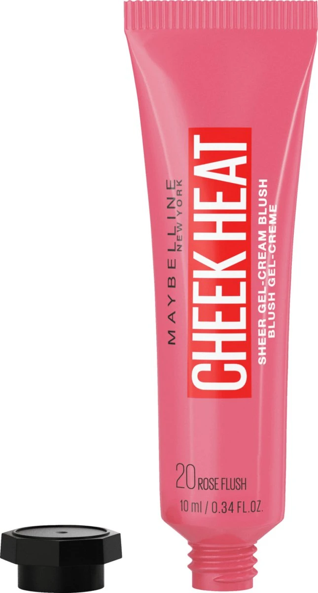 Maybelline Cheek Heat Cream Blush - 20 Rose Flash 7 Maybelline Cheek Heat Cream Blush - 20 Rose Flash - Afbeelding 7