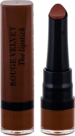 Bourjois Rouge Velvet The Lipstick - 14 Brownette -Cosmeticawinkel 662x1200 1