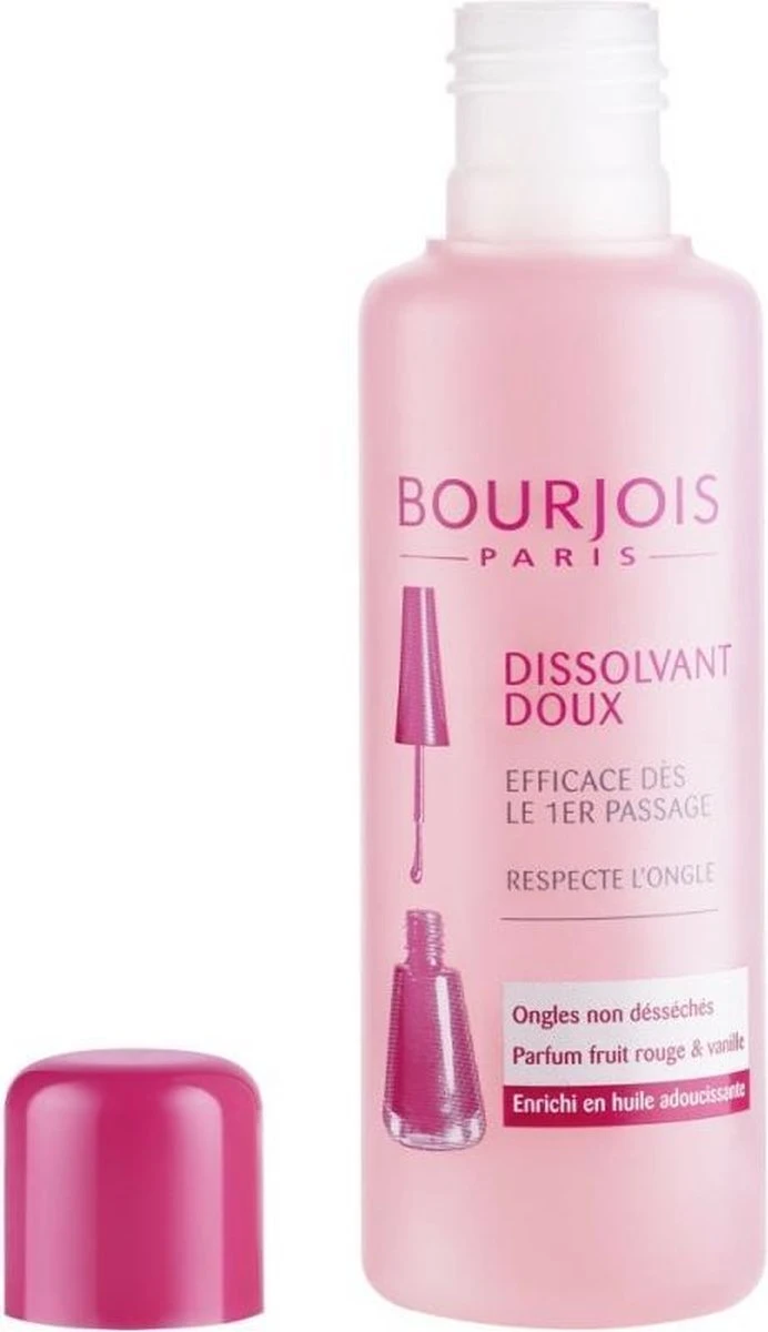 Bourjois Dissolvant Nagellakremover - 125 Ml 2 Bourjois Dissolvant Nagellakremover - 125 Ml - Afbeelding 2