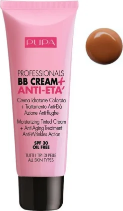 PUPA Milano Pupa Professionals BB Creme Anti-Eta SPF30 002 Sand -Cosmeticawinkel 700x1200