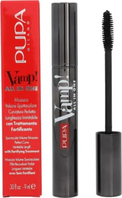 Pupa Milano Vamp! All In One Mascara - 101 Extra Black 26 Pupa Milano Vamp! All In One Mascara - 101 Extra Black -Cosmeticawinkel 743x1200