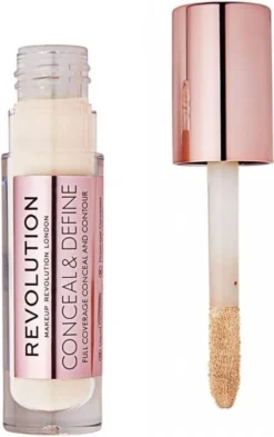 Makeup Revolution - Conceal & Define Concealer C1 11 Makeup Revolution - Conceal & Define Concealer C1 -Cosmeticawinkel 755x1200