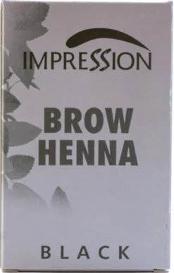 Impression Henna Wenkbrauwverf | Zwart | Black | Noir | Brow Henna | Goed Voor Meer Dan 20 Behandelingen -Cosmeticawinkel 768x1200 1