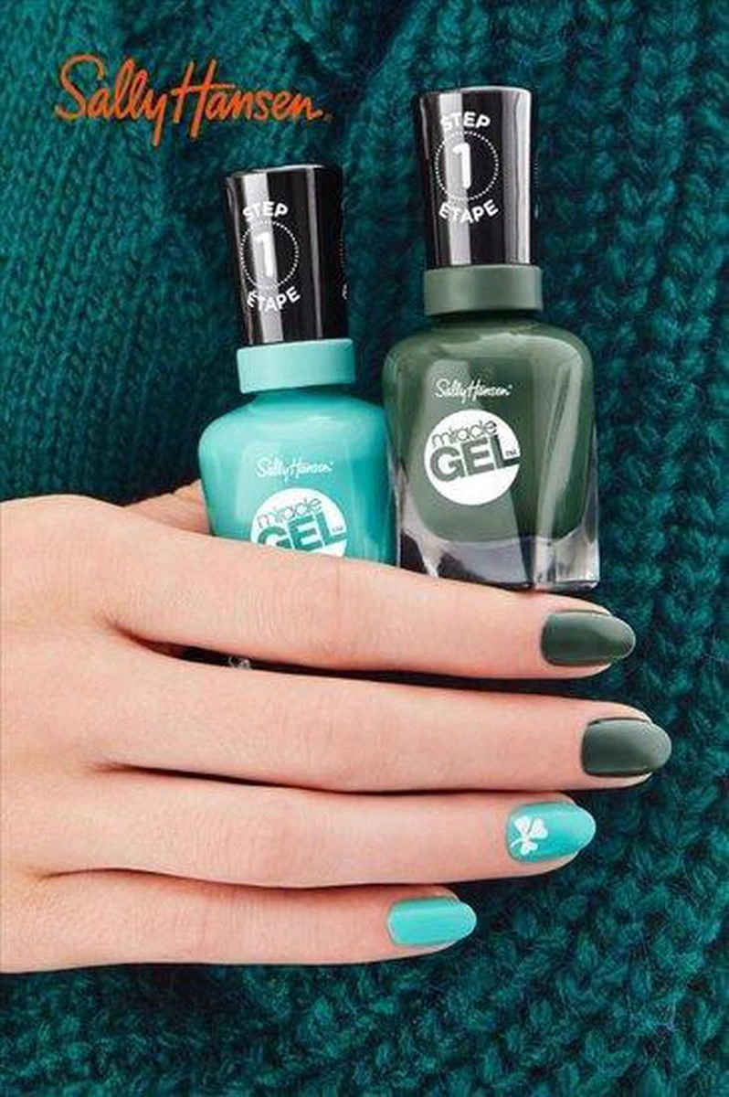 Sally Hansen Miracle Gel Nail Polish - 676 Jealous Boyfriend 3 Sally Hansen Miracle Gel Nail Polish - 676 Jealous Boyfriend - Afbeelding 3