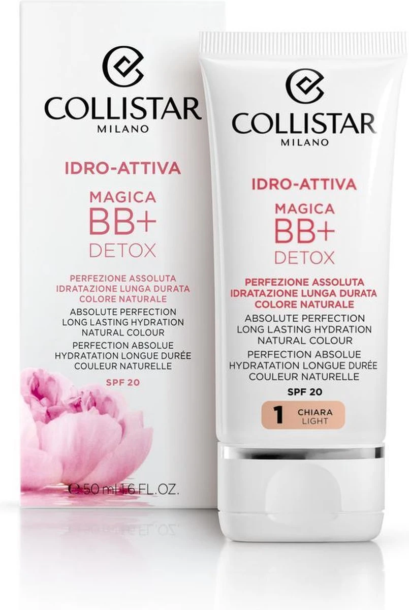 Collistar Magica BB + Detox 1 Light - 50 Ml - BB Cream 2 Collistar Magica BB + Detox 1 Light - 50 Ml - BB Cream - Afbeelding 2