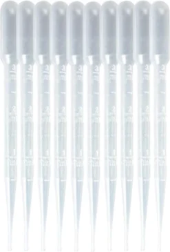 10 Stuks Pipet Voor Vloeistoffen - 3 Ml