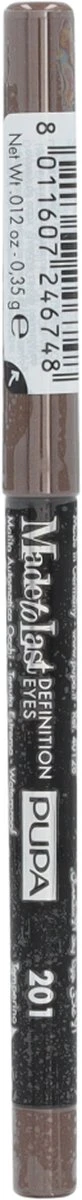 Pupa Milano Made To Last Definition Eyes Oogpotlood - 201 Bon Ton Brown 6 Pupa Milano Made To Last Definition Eyes Oogpotlood - 201 Bon Ton Brown - Afbeelding 6