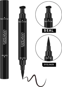 HANDAIYAN® | Eyeliner Met Wing Stempel | Zwarte Oog Stempel | 2 In 1 Eyeliner | Eyeliner Tool | Wing Eyeliner | Wing Stamp | 2 Stuks Per Verpakking -Cosmeticawinkel 855x1200 3