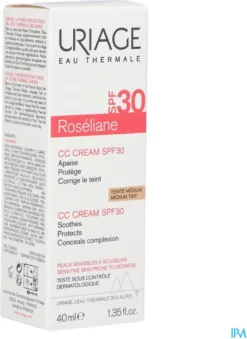 Uriage Roséliane Cc Crème Spf30 -Cosmeticawinkel 874x1200