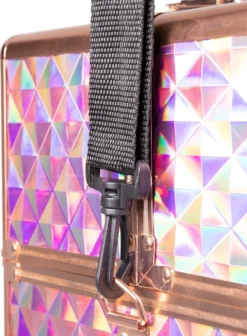 Koffer Groot Holo/Golden Rose XXL Met Opbergvakken -Cosmeticawinkel 883x1200 1