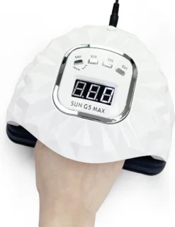 2023 Nageldroger - 200W/45 LEDs - Nagellamp - Nieuw Nageldroger - G5 Roze - Manicure/Pedicure Handen En Voeten - Gellak - Gelnagels - Acrylnagels - Top Coat - Matte Top Coat - Led Nagellamp - Uv Nagellamp - Nagels - Nagellak Droger - Tafellamp -Cosmeticawinkel 925x1200 2