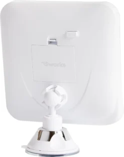 Vergroot Make Up En Scheer Spiegel Met LED Verlichting Vierkant - 10x Vegroting En Natuurlijk Licht Voor Cosmetica/Scheren/Epileren - 360° Graden Verstelbare Zuignap En Wandbevestiging -Cosmeticawinkel 946x1200 2