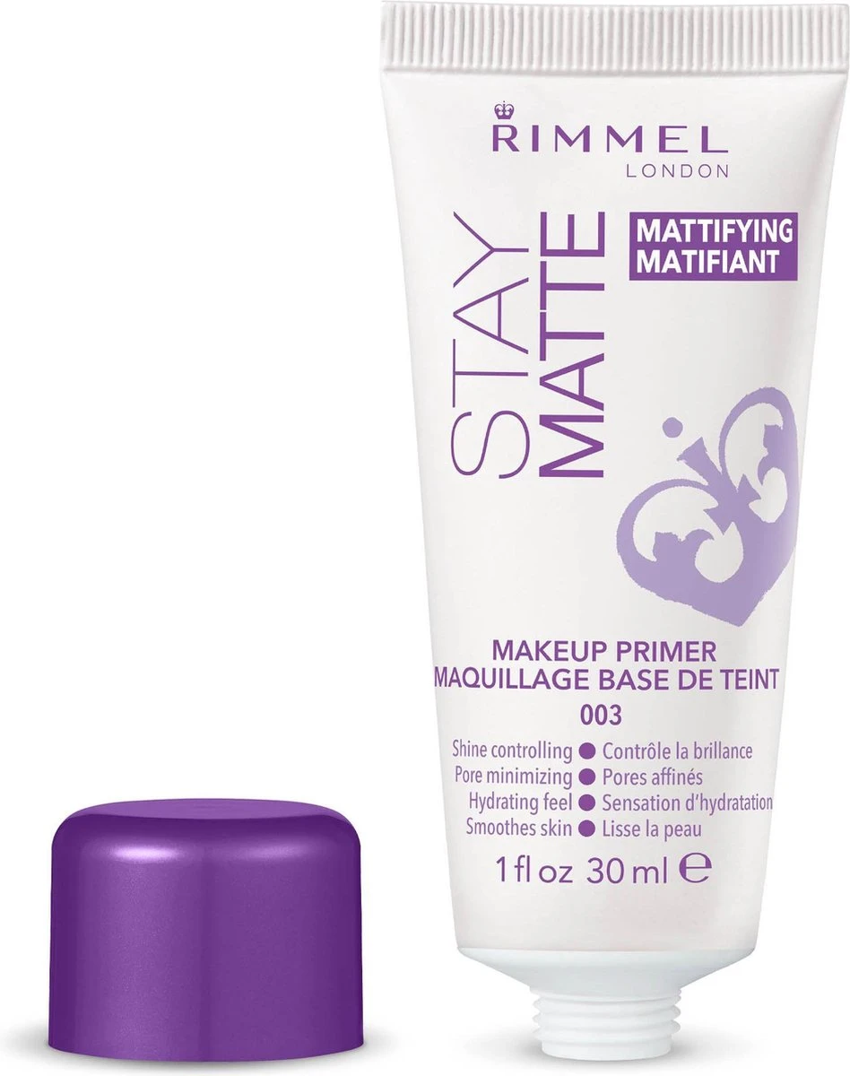Rimmel London Stay Matte Primer - 003 Transparant 2 Rimmel London Stay Matte Primer - 003 Transparant - Afbeelding 2
