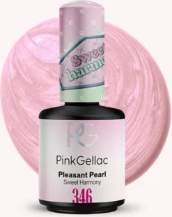 Pink Gellac - Pleasant Pearl - Gellak - Vegan - Roze - Parel Finish - 15 Ml