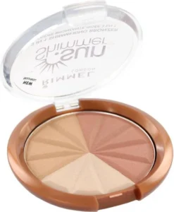 Rimmel London Rimmel - SunShimmer 3 In 1 Shimmering Bronzer Lustrous Powder 9.9 G 1 Gold Princess -