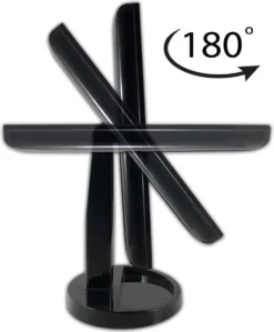 Grote Drieluik LED Make-up Spiegel Touch Knop En Dimmer 1, 3, 5 En 10 Maal Vergroting Inclusief Usb Kabel, Spiegels -Cosmeticawinkel 991x1200 4