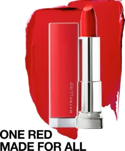 Maybelline Color Sensational Made For All Lippenstift - 382 Red For Me - Rood - Mat -Cosmeticawinkel 999x1200 1